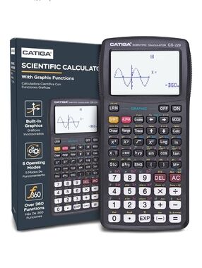 Graphing Scientific Calculator 280 Functions SAT ACT Approved, CS229